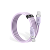 Orico CDX 60W 3A Power Delivery USB-C - USB-C 1m kábel - Lila