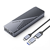 Orico CNM2-G20 M.2 NVME USB-C 3.2 20Gb/s merevlemez - szürke
