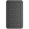 Orico dokkoló állomás 2,5" / 3,5" HDD / SSD, 5Gbps, USB-C-től USB-C/A-hoz klónozási funkcióval fekete (6656C3-C-EU-GY-BP-IP)