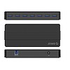Orico H7928-U3-V1 elosztó 7x USB-A 3.0 - fekete