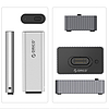 Orico IT18C3 dokkolóállomás M.2 NVMe/SATA meghajtóhoz - szürke