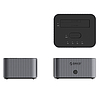 Orico IT28E-C 2 lemezes dokkolóállomás M.2 NVME 2.5"/3.5 HDD/2.5" SSD klónozási funkcióval - szürke