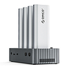 Orico IT48N-C 4 lemezes dokkolóállomás M.2 NVME klónozási funkcióval - szürke