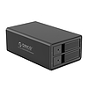 Orico külső ház 2 HDD-hez 3.5 USB 3.0 B (9528U3-EU-BK-BP)