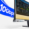 Orico MH5PC Elosztó Csavarozható USB-C / 2x USB-A 3.2 + 1x USB-C 3.2 + 1x SD&TF - Ezüst