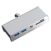 Orico MH5PMM Csavaros Hub USB-C / 2x USB-A 3.0, + SD&TF + 3,5 mm-es Audio - Fekete