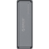 Orico NVME M.2, 10 Gbps, USB-A-USB-A/C meghajtóház szürke (DDM2-C3-G2-BK-BP-IP)