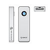 Orico OUM2-G20 M.2 NVME USB-C 3.2 20Gb/s merevlemez - ezüst