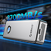 Orico OUM2-G20 M.2 NVME USB-C 3.2 20Gb/s merevlemez - ezüst
