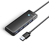 Orico PAPW4A-C3 USB-A Hub Dokkolóállomás 4x USB-A 3.0 - Fekete