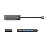 Orico PAPW4A-C3 USB-A Hub Dokkolóállomás 4x USB-A 3.0 - Fekete