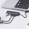 Orico PAPW4A-C3 USB-A Hub Dokkolóállomás 4x USB-A 3.0 - Fekete