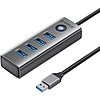 Orico PDD4U USB-4x USB 3.0 hub adapter szürke (PDD4U-U3-015-GY-EPIP)