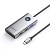 Orico PW11-5P USB-C Hub Dokkolóállomás 1x USB-A 3.0 + 2x USB-A 2.0 + 1x USB-C PD + 1x HDMI - Szürke