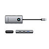 Orico PW11-5P USB-C Hub Dokkolóállomás 1x USB-A 3.0 + 2x USB-A 2.0 + 1x USB-C PD + 1x HDMI - Szürke