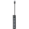 Orico PW7U USB-7x USB 3.0 hub adapter fekete (PW7U-U3-10-BK-EP-IP)