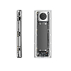 Orico TCM2-G20 M.2 NVME USB-C 3.2 20Gb/s merevlemez - ezüst/átlátszó