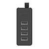 Orico W5P-U2-100 elosztó 4x USB-A 2.0 + microUSB 5V 1m - fekete