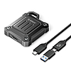 Orico XAM2 M.2 2230 USB-C 3.2 Tactical megerősített lemezöböl - fekete
