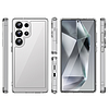 Outer Space Case szilikon tok gél kerettel Samsung Galaxy S25 Ultra készülékhez - átlátszó
