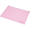 Panta Plast zárható tasak A4 PP zippzáras pasztell rózsaszín