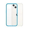 PanzerGlass ClearCase antibakteriális tok Military Grade tanúsítvánnyal iPhone 13 / 14 / 15 telefonhoz - átlátszó kék