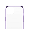 PanzerGlass ClearCase antibakteriális tok Military Grade tanúsítvánnyal iPhone 13 / 14 / 15 telefonhoz - átlátszó lila