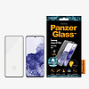 PanzerGlass E2E Microfracture antibakteriális üveg Samsung Galaxy S21 Ultra készülékhez - fekete kerettel