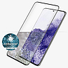 PanzerGlass E2E Microfracture antibakteriális üveg Samsung Galaxy S21 Ultra készülékhez - fekete kerettel