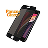 PanzerGlass E2E Super+ adatvédelmet biztosító edzett üveg iPhone 6 / 6s / 7 / 8 / SE 2020 / SE 2022 készülékekhez - fekete kerettel