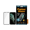 PanzerGlass E2E Super+ antibakteriális edzett üveg iPhone XS Max / 11 Pro Max készülékhez - fekete kerettel