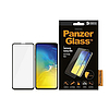 PanzerGlass E2E Super+ edzett üveg Samsung Galaxy S10e készülékhez - fekete kerettel