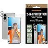 PanzerGlass Hoops+UWF 2in1 üveg+lencse Samsung Galaxy S25 Edge-hez - átlátszó