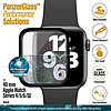 PanzerGlass Ívelt antibakteriális edzett üveg Apple Watch 4/5/6/SE-hez - 40 mm - fekete