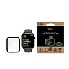 PanzerGlass ívelt antibakteriális edzett üveg Apple Watch 7 - 41mm-hez - fekete