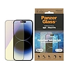 PanzerGlass Ultra-Wide Fit antibakteriális edzett üveg kék fényszűrővel és pozícionálóval iPhone 14 Pro készülékhez
