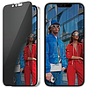 PanzerGlass ultraszéles illeszkedésű betekintést gátló üveg iPhone 16e / 14 / 13 / 13 Pro készülékhez