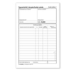 Pátria készpénzfizetési számlatömb egy ÁFA-s A5 50x3 lapos álló B.13-373/V/PM