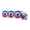 PC vízhűtés Darkflash DX360 V2.6 RGB 3x 120x120, rózsaszín (DX360 V2.6 Pink)