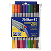 Pelikan Colorella Star filctoll vízbázisú, kimosható 0,8mm 10db= 20szín/készlet C304 949511