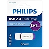 Philips Pendrive USB 2.0 64GB Snow Edition fehér-lila (PH668015)