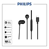 Philips TAE2146BK in-ear Type-C mikrofonos fülhallgató