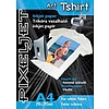 Pixeljet A4 tintasugaras világos textilre vasalható fólia 135gr 5ív/csomag