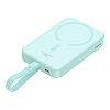 Power bank Baseus Magnetic Mini 10000mAh, USB-C 20W MagSafe menta (P10022109333-00)