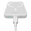 Power bank Baseus Magnetic Mini 6000mAh 20W MagSafe fehér (P10059002223-00)