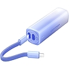 Powerbank 5000mAh Vention FHWL0 20W + kábel USB-C do Lightning (niebieski)