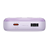 Powerbank Baseus Comet 20000 mAh, USB vagy USB-C, 22,5 W, lila (PPMD020105)