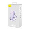 Powerbank Baseus Comet 20000 mAh, USB vagy USB-C, 22,5 W, lila (PPMD020105)