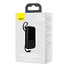 Powerbank Baseus Qpow PRO kábellel, 10000mAh, 22,5W, fekete (PPQD060101)