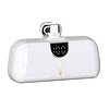 Powerbank Dudao K20SC 5000mAh mini 2x USB-C - fehér